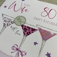 WIFE AGE 80 - 3 LEOPARD PRINT COCKTAILS