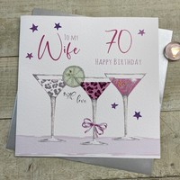 WIFE AGE 70 - 3 LEOPARD PRINT COCKTAILS