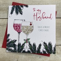 HUSBAND CHRISTMAS TIPPLE CARD